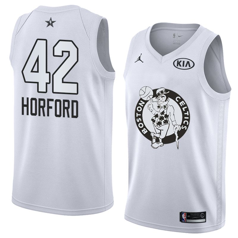 2018 All Star Celtics Al Horford 42 White Swingman Jersey