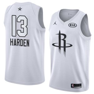 2018 All-Star Rockets James Harden #13 White Swingman Jersey