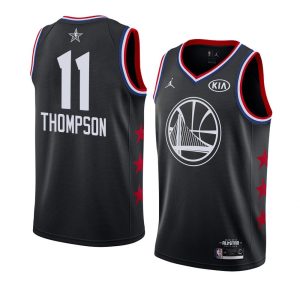 2019 NBA All-Star Warriors Klay Thompson #11 Black Swingman Jersey
