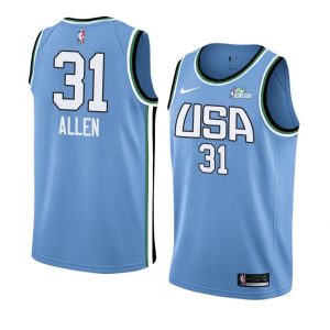 2019 Team World Jarrett Allen #31 NBA Rising Star Blue Swingman