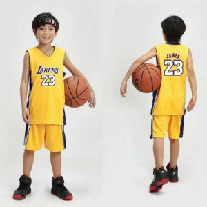 Форма детская LA Lakers 23 James жёлтая