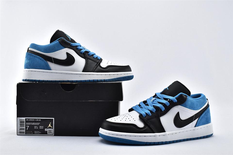 Air jordan 1 low se laser blue best sale