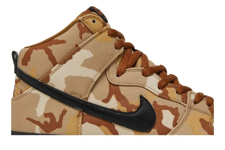 Кроссовки Nike Dunk High Pro SB 'Brown Camo'