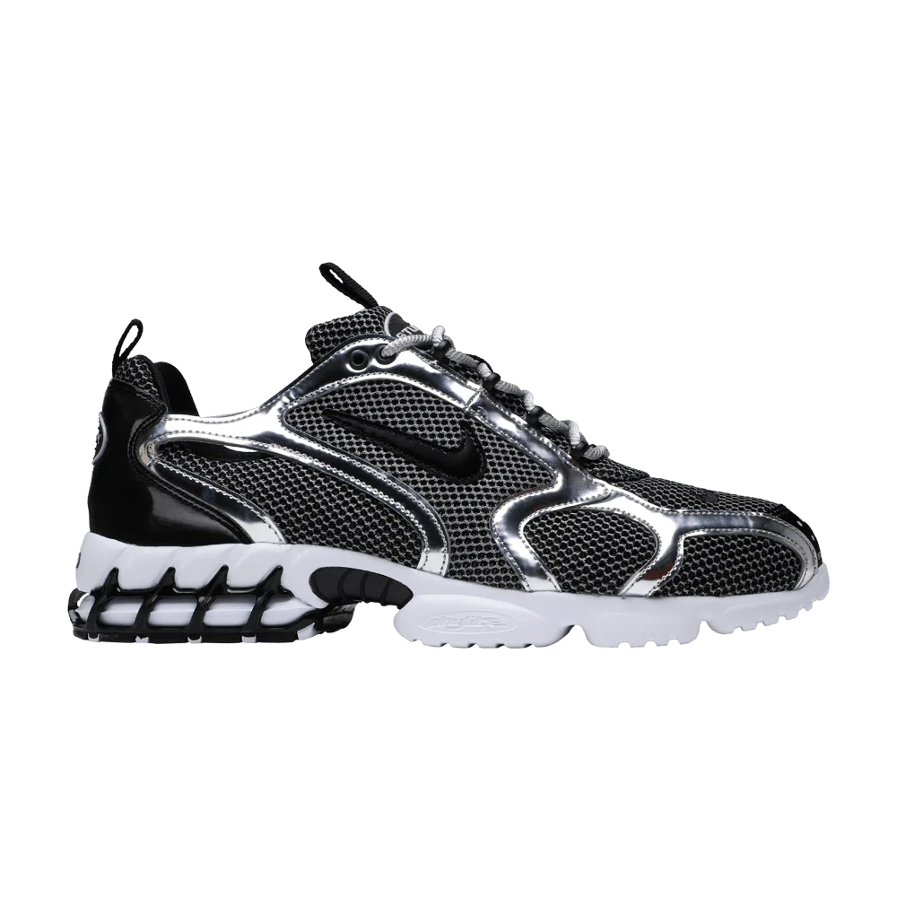 Кроссовки Stussy x Nike Air Zoom Spiridon Caged 2 'Pure Platinum'