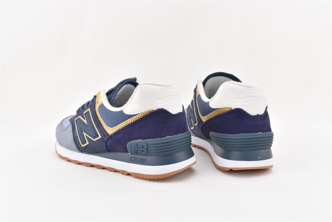 New Balance 574 Metallic Patch Blue W WL574MLD