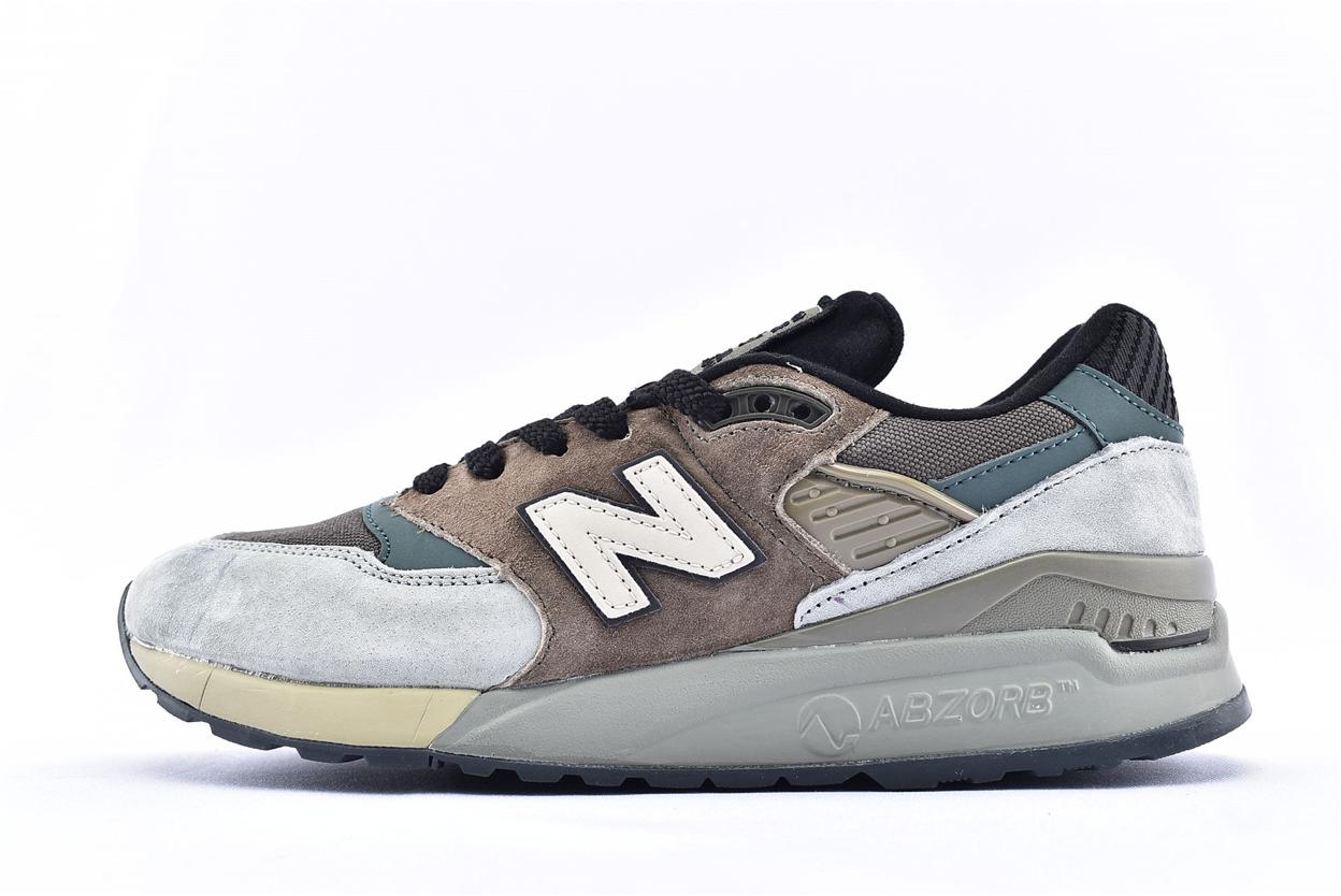 new balance 998 brown teal