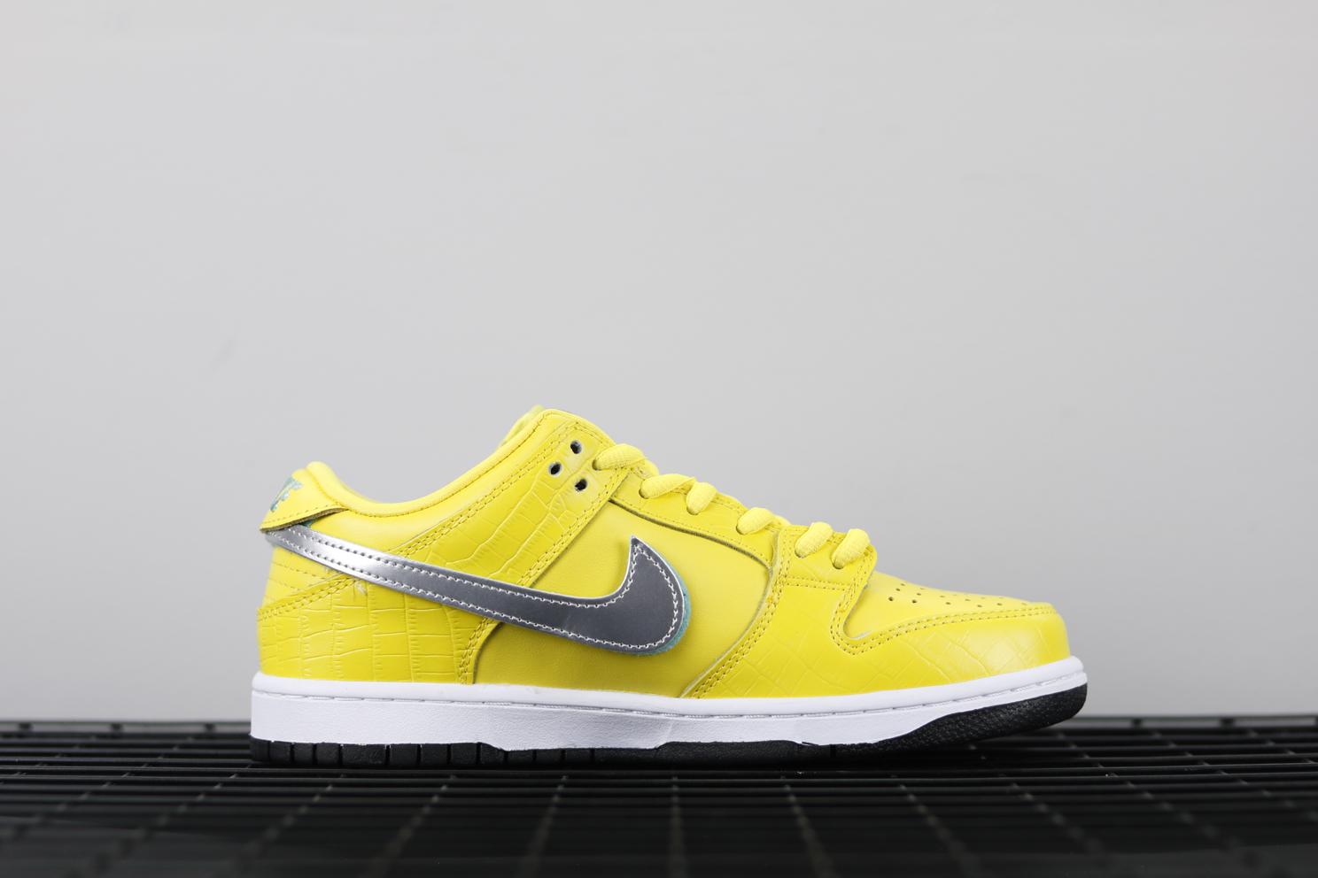 Diamond canary dunk clearance