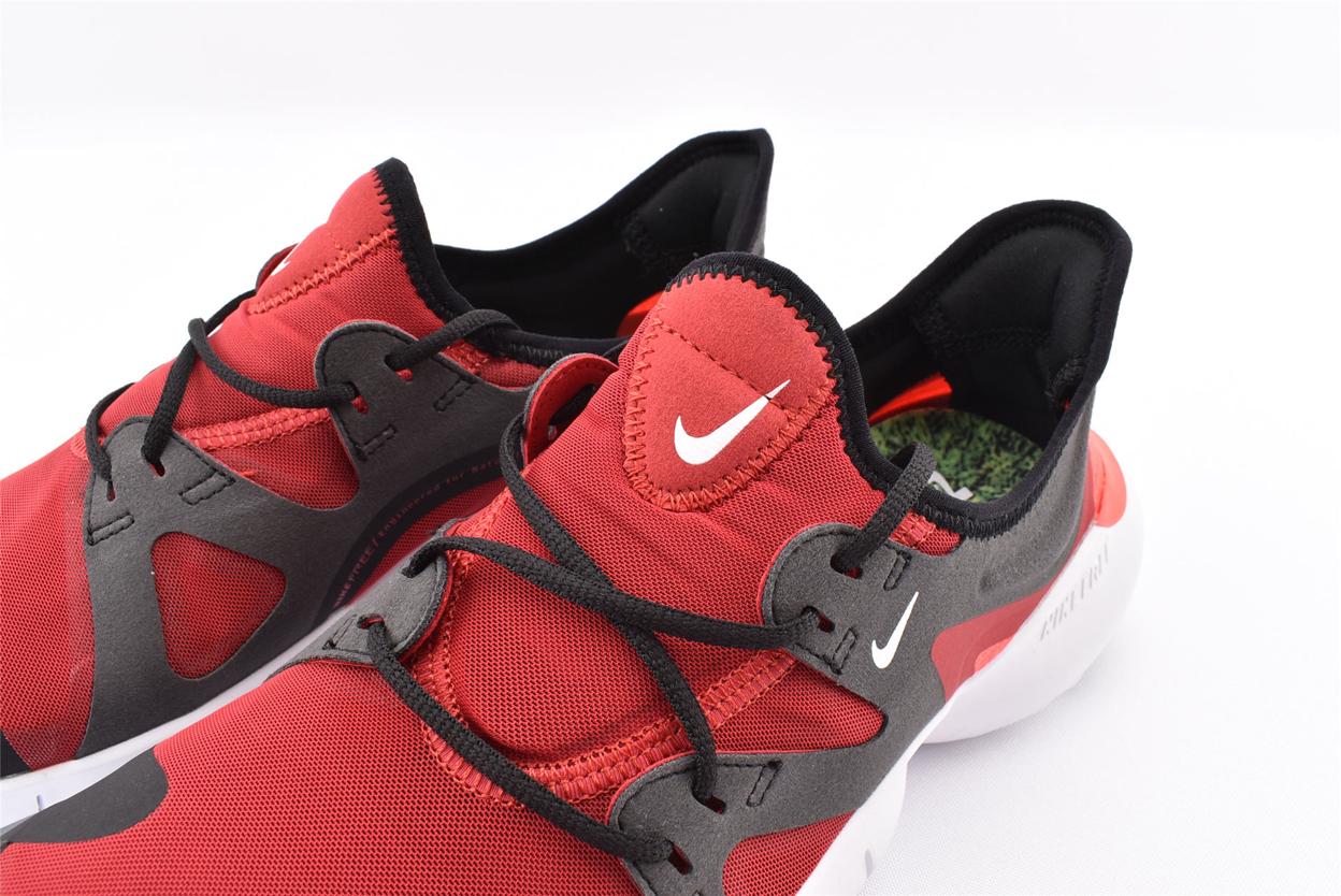 Nike free rn 5.0 red best sale