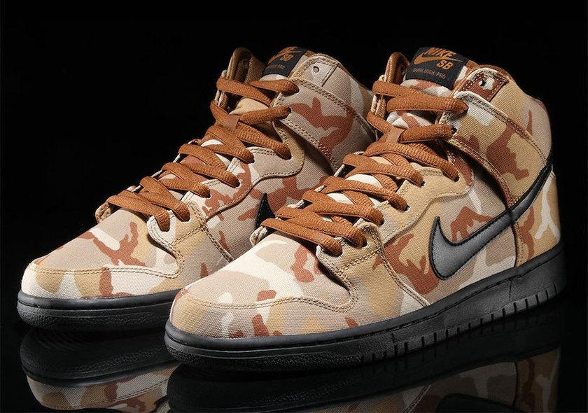 dunk high pro desert camo