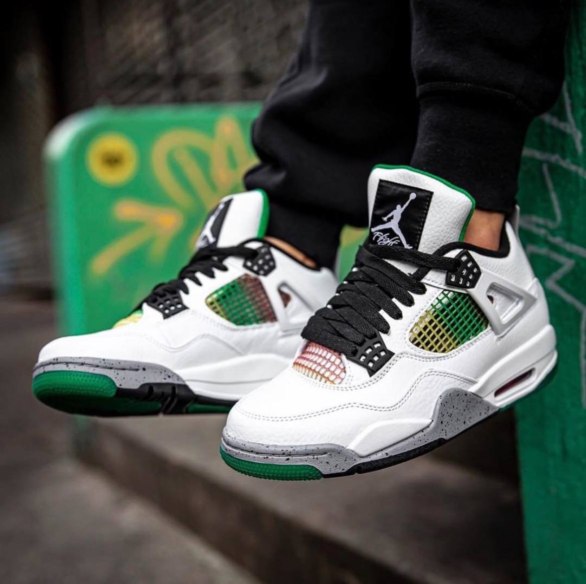 Wmns Air Jordan 4 Retro Rasta AQ9129 100