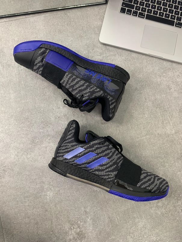 adidas Harden Vol. 3 Black Active Blue G26811 EE3957