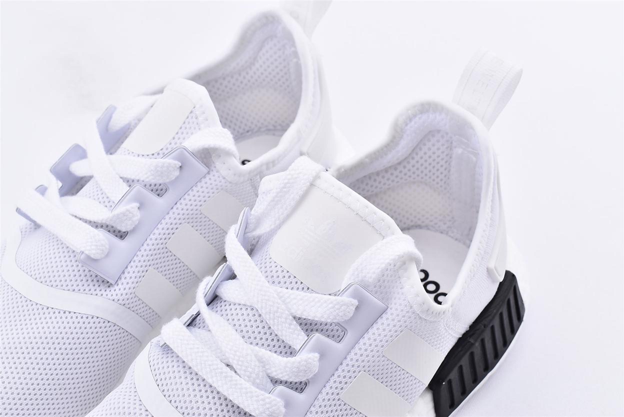 Кроссовки adidas NMD R1 White Black