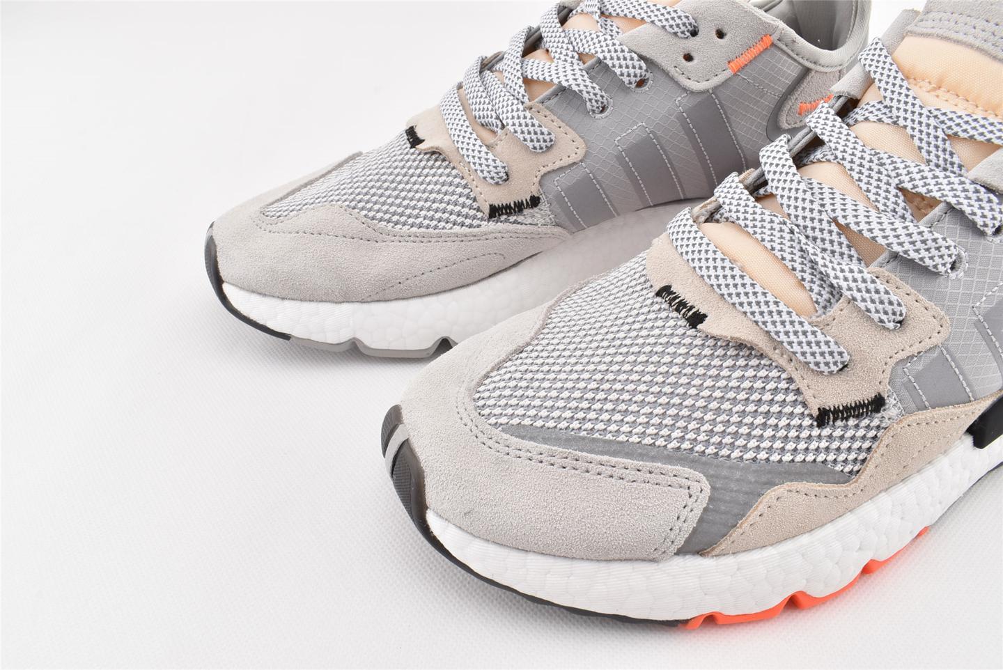 Кроссовки adidas Nite Jogger Grey Orange
