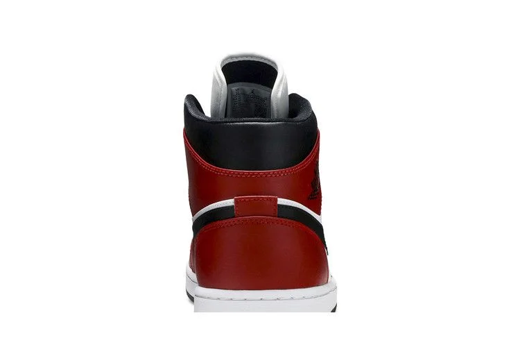 Кроссовки Air Jordan 1 Mid 'Chicago Black Toe'