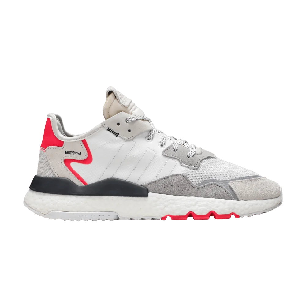 Кроссовки adidas Nite Jogger 'White Shock Red'
