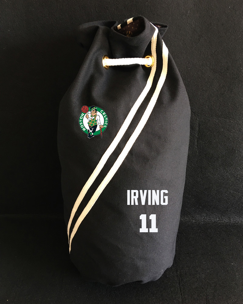 2020 Boston Celtics Irving 11 Black Bag