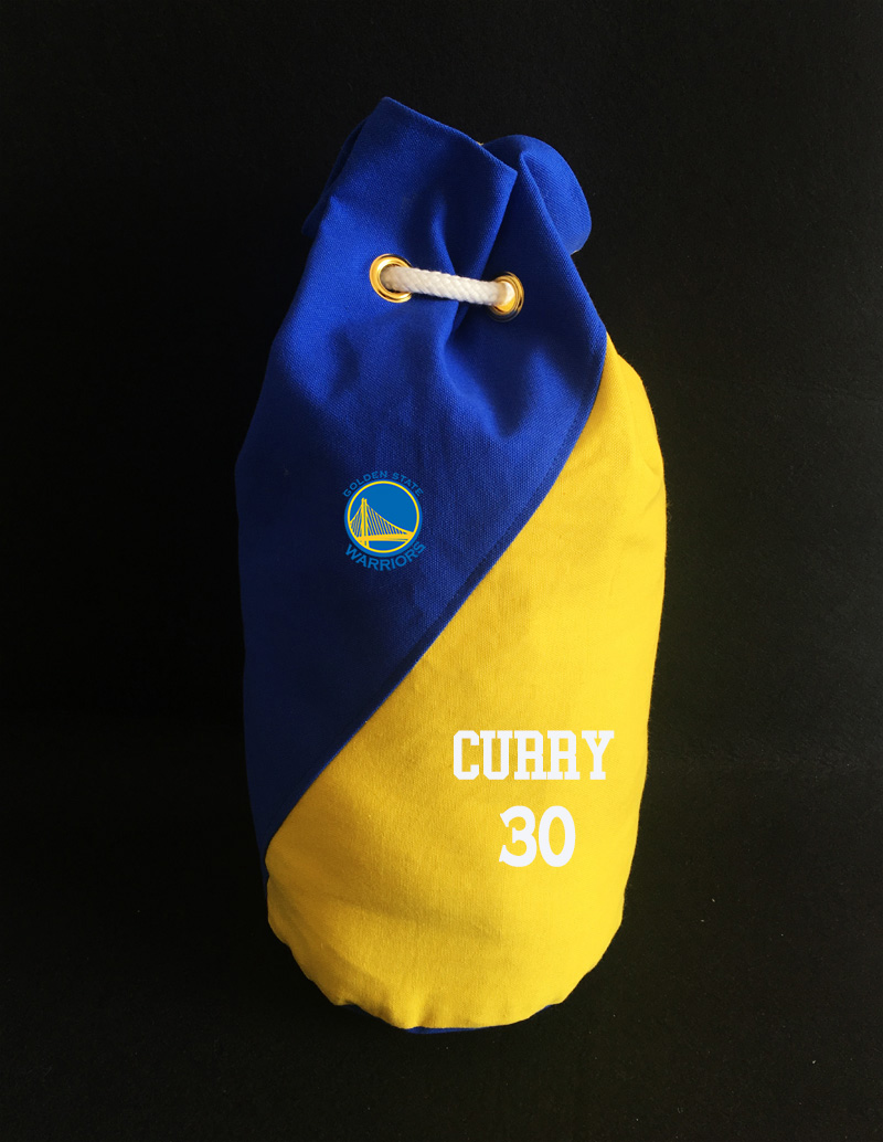 2020 Golden State Warriors Curry 30 Blue Bag