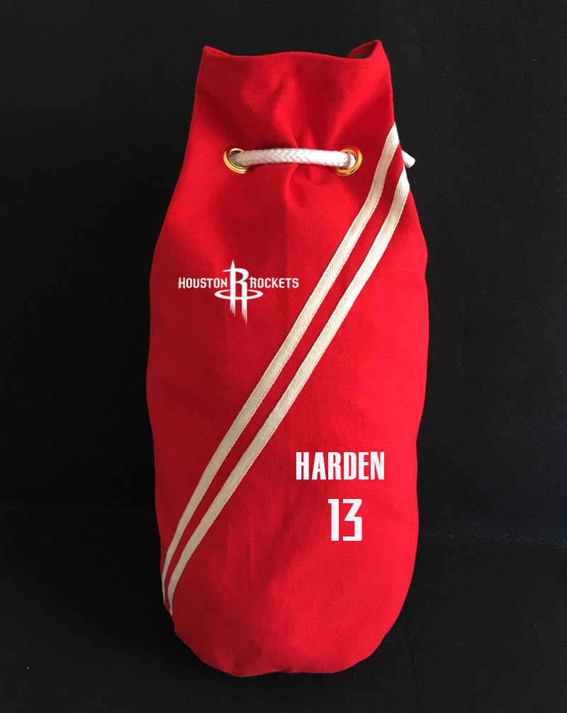 2020 Houston Rockets Harden 13 Red Bag