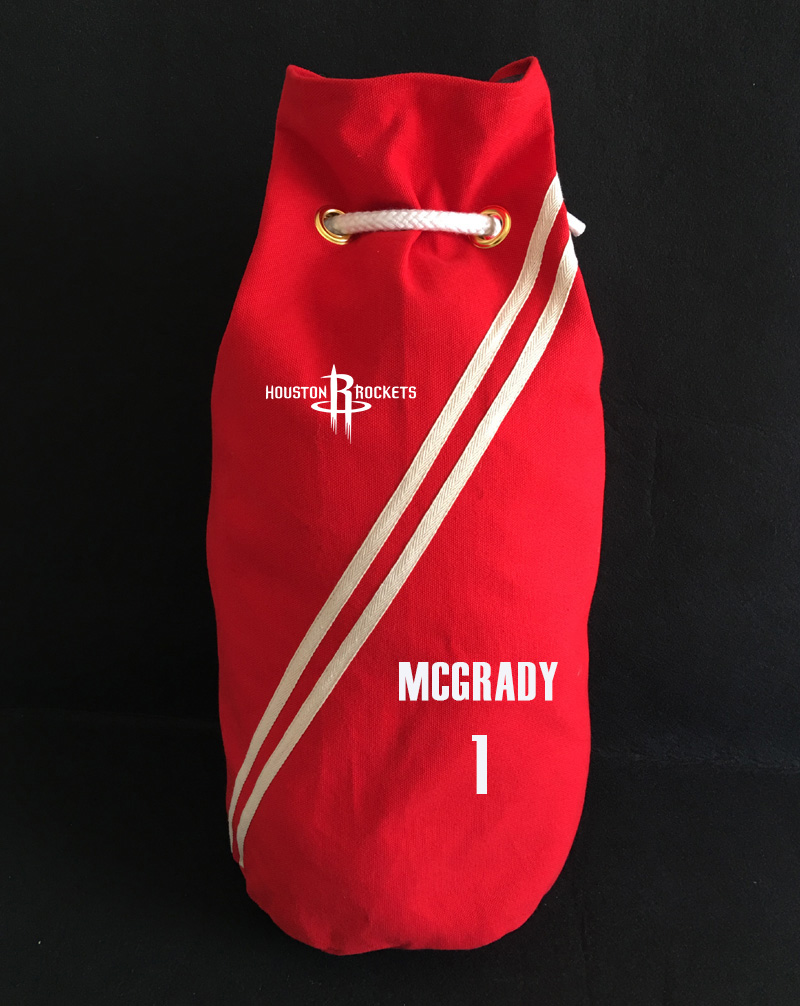 2020 Houston Rockets McGrady 1 Red Bag