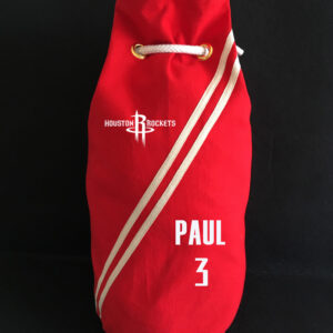 2020 Houston Rockets Paul 3 Red Bag