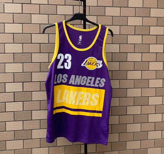 2020 Los Angeles Lakers 23 Purple