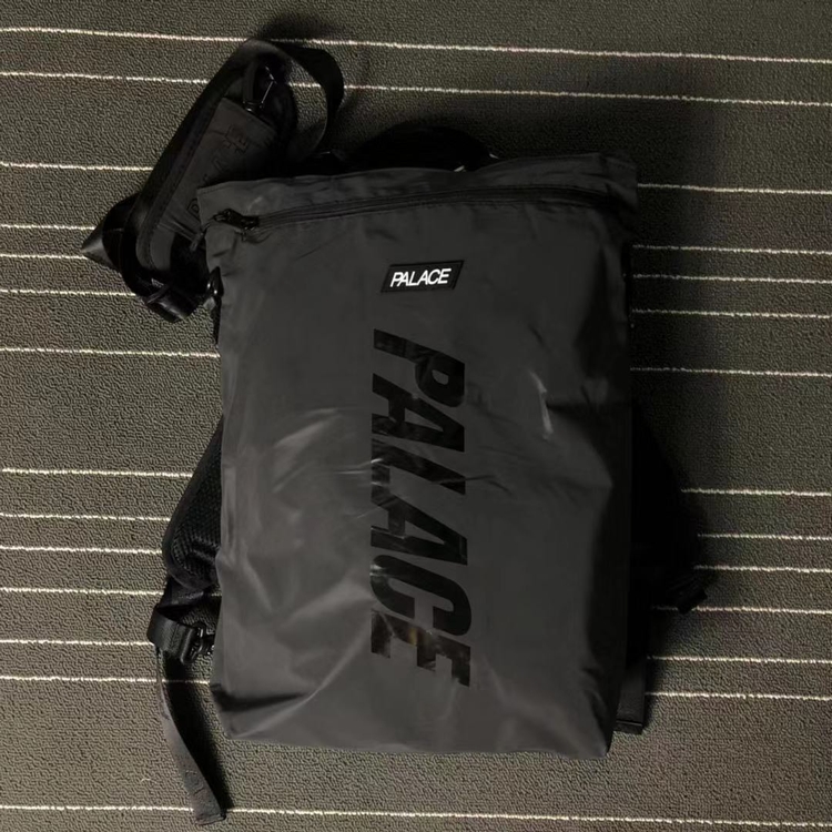 2020 Palace Black Reflective Bag