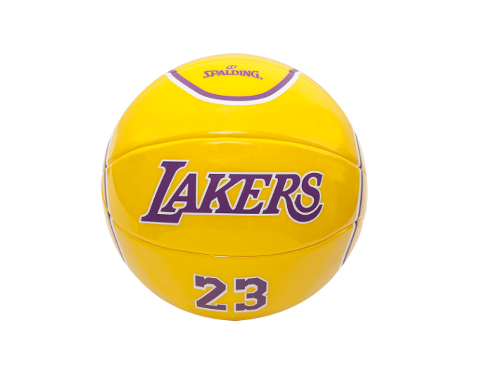 2020 Spalding NBA LA Lakers James 23 Ball 1
