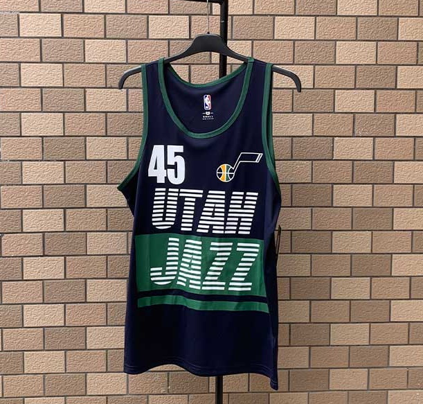 2020 Utah Jazz Dark Blue 45