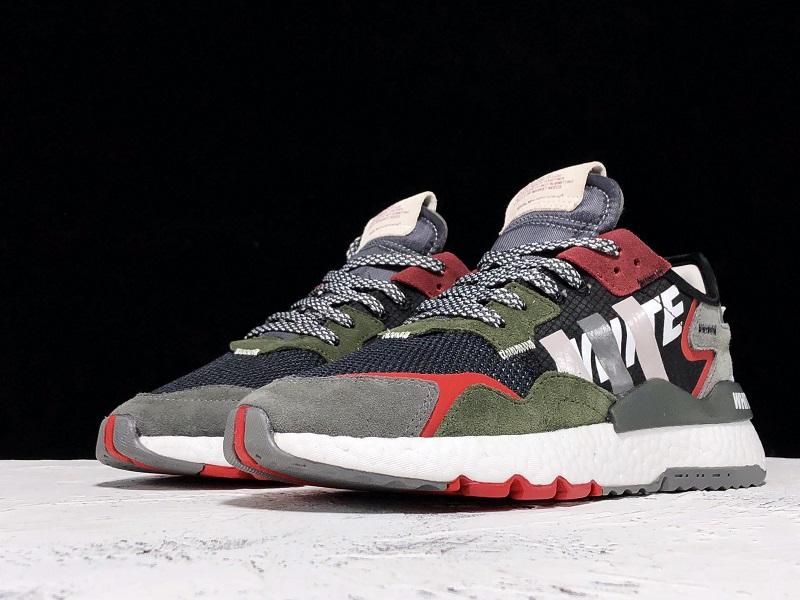 Кроссовки White Mountaineering x adidas Nite Jogger Grey Four