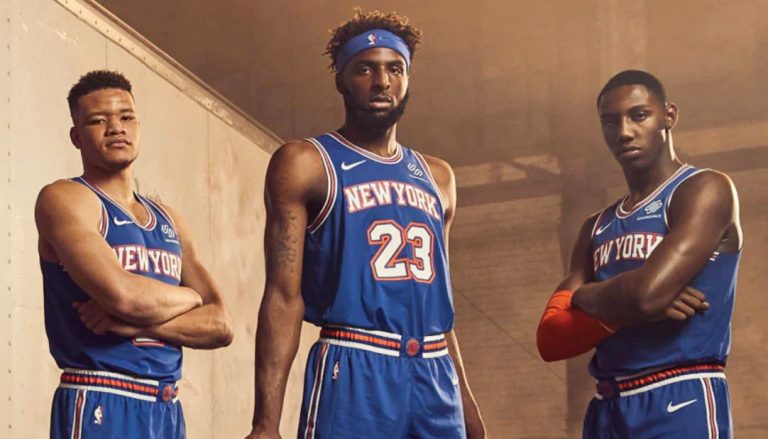 Ознакомьтесь с новыми майками Nike Statement Edition от New York Knicks на 2019-20 гг.