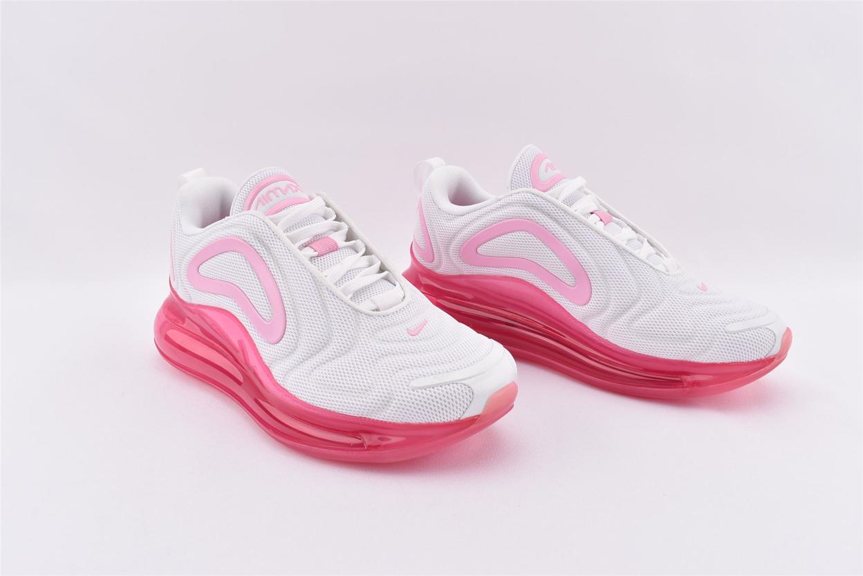 Nike Air Max 720 White Pink Rise Laser Fuchsia W AR9293 103