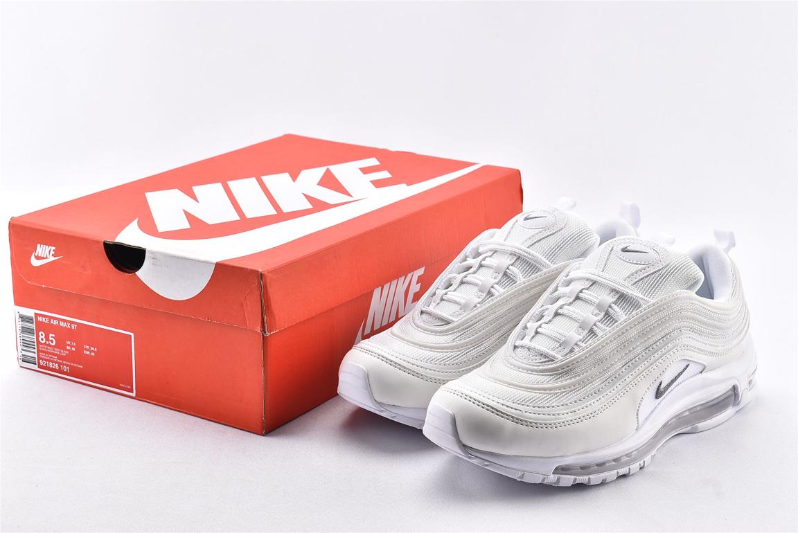 Air max 97 triple white wolf grey womens best sale