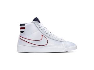 Белый, Бело-черно-сине-красный краш