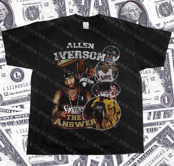 The Answer Allen Iverson Hiphop Vintage Tee