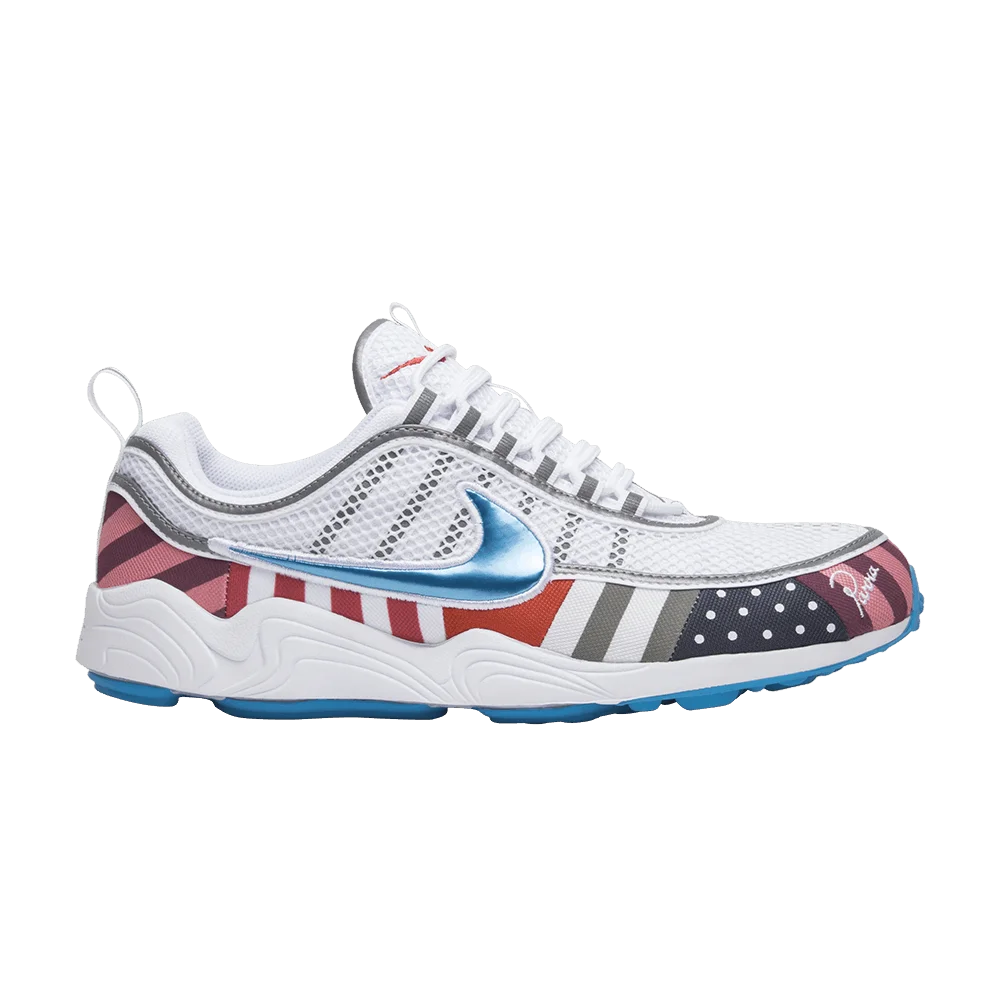 Кроссовки Parra x Nike Air Zoom Spiridon 'White Multi-Color'