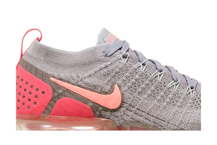 Кроссовки Nike Wmns Air VaporMax Flyknit 2 'Grey Crimson'