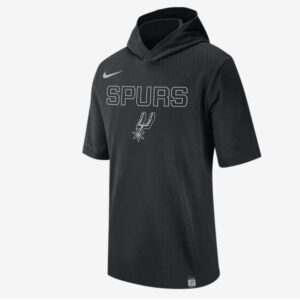 2020 Nike Mens NBA SA Spurs Hooded T Shirt