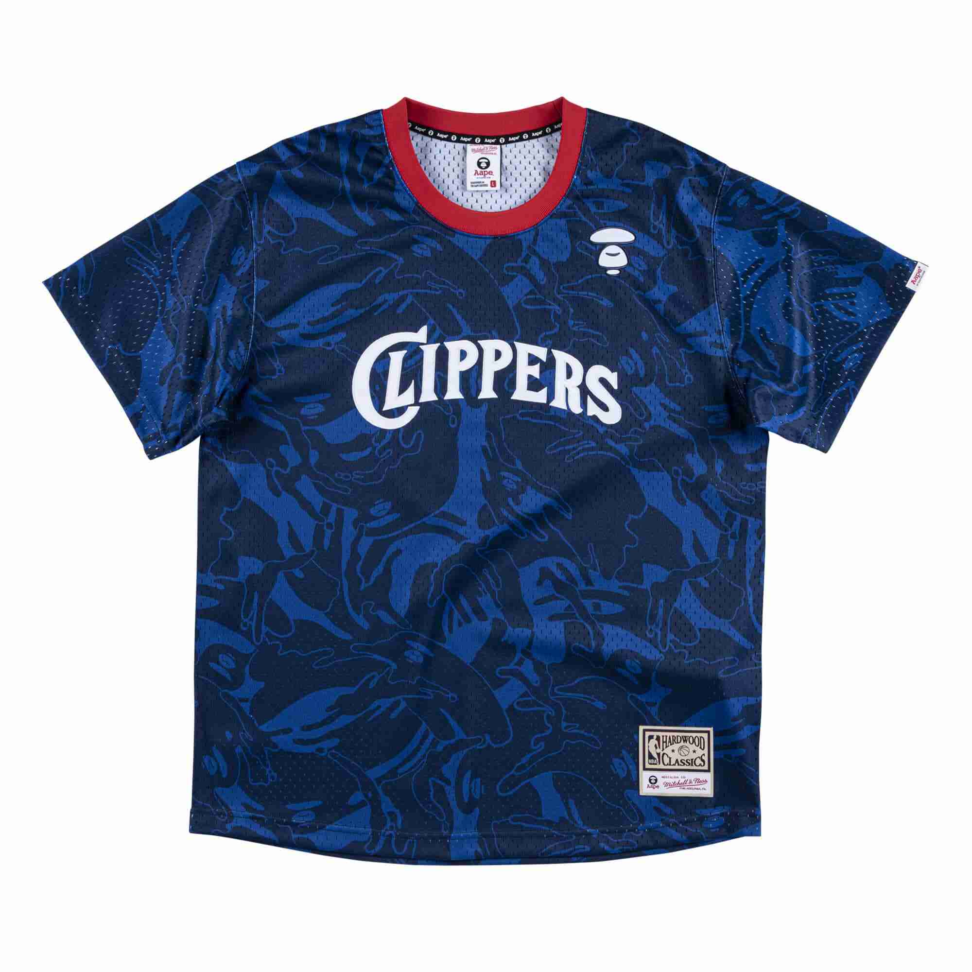 Aape x Mitchell Ness San Diego Clippers BP Jersey Navy