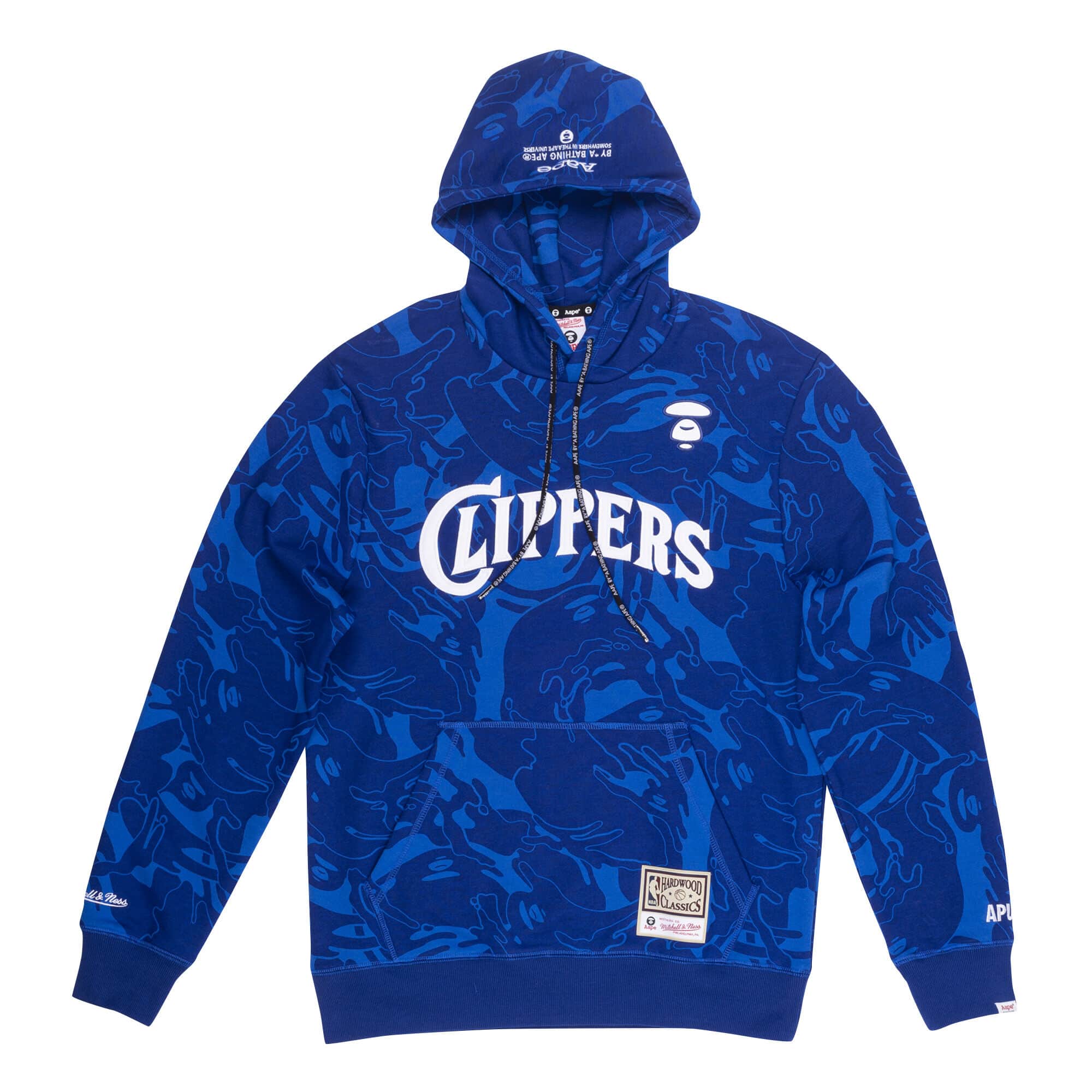 Aape x Mitchell Ness San Diego Clippers Hoodie Navy