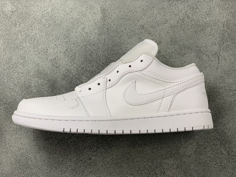 jordan 1 low triple white fog grey