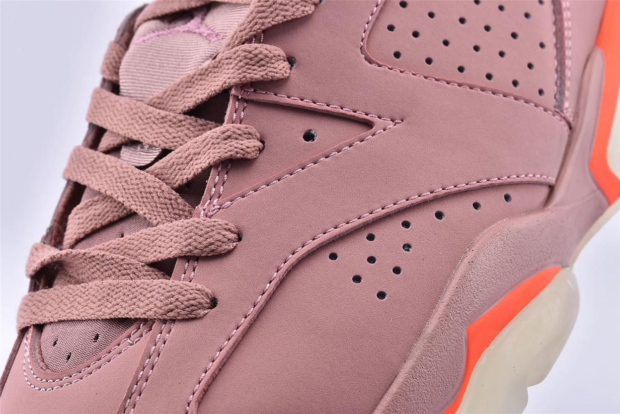 Aleali May x Wmns Air Jordan 6 Retro Millennial Pink CI0550 600