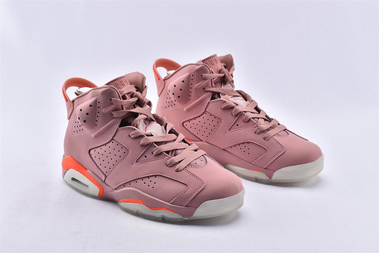 Pink 6 jordan best sale