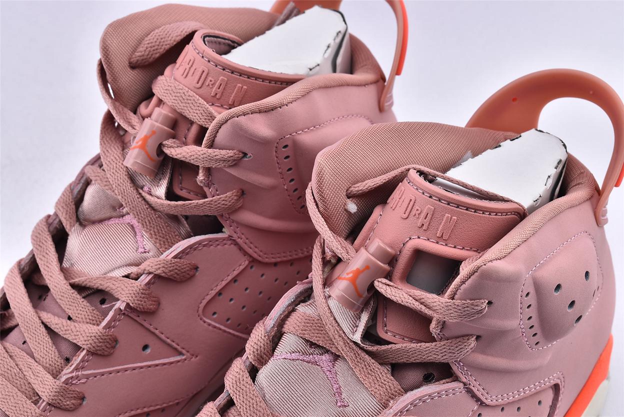 Jordan vi millennial pink best sale