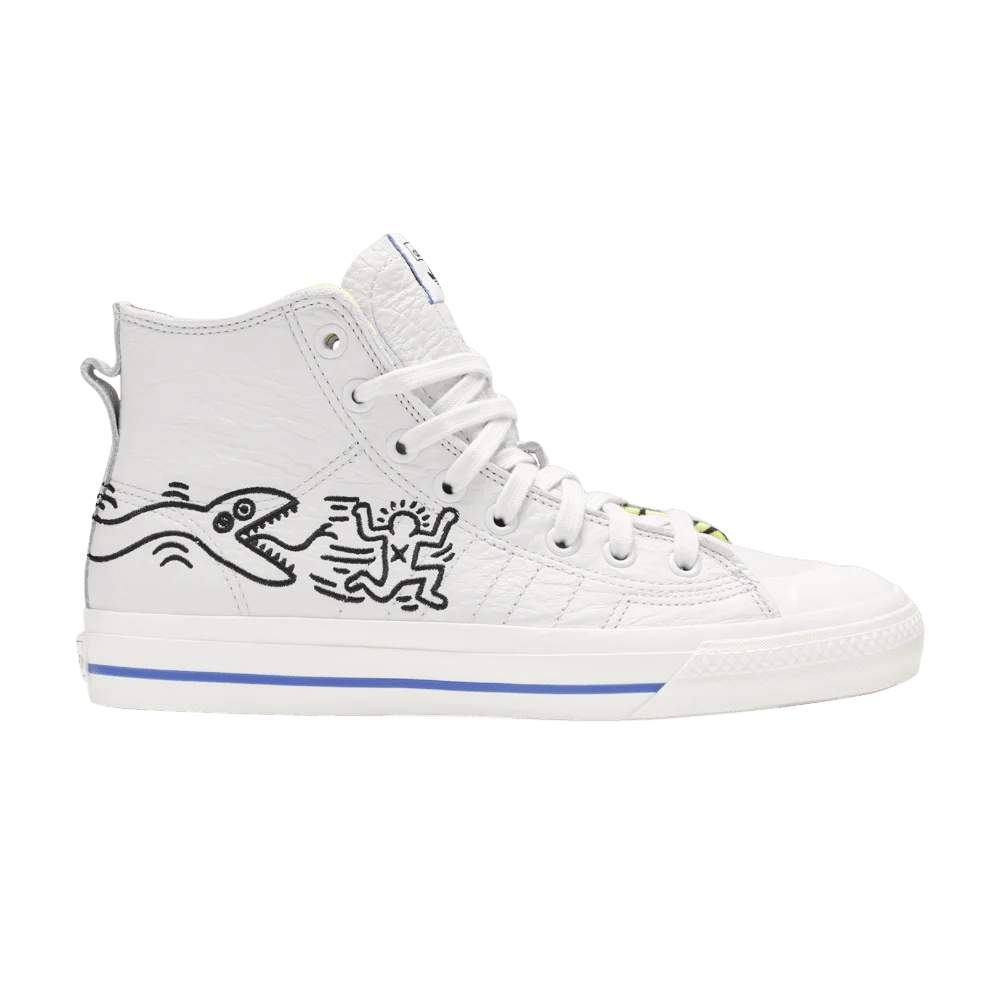 Кроссовки Keith Haring x adidas Nizza High RF 'Pop Art'