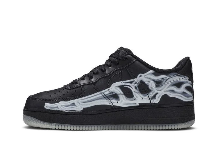Кроссовки Nike Air Force 1 '07 QS 'Black Skeleton'