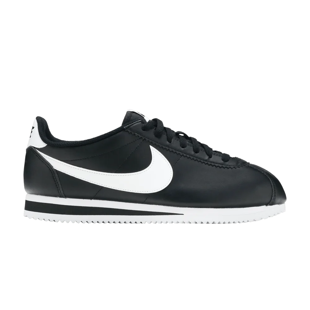 Кроссовки Nike Wmns Classic Cortez Leather 'Black White'