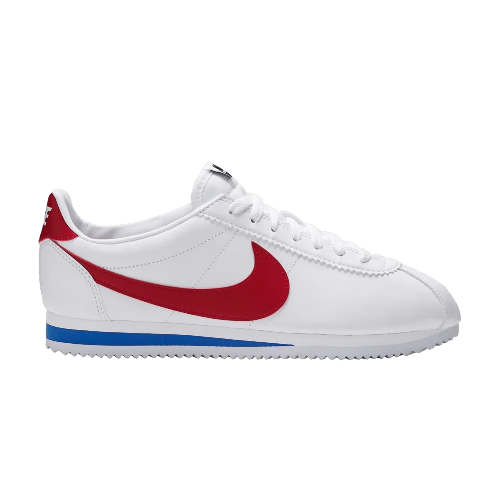 Кроссовки Nike Wmns Classic Cortez Leather 'White Red'