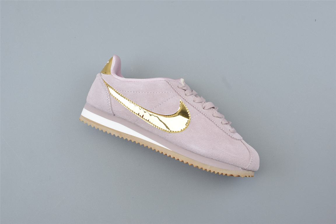 Nike cortez taupe gold on sale