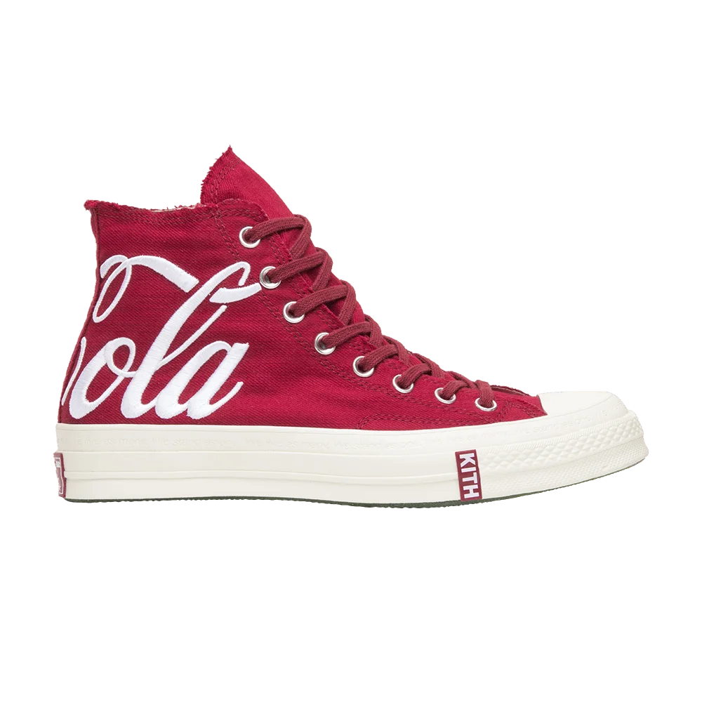 Кроссовки Kith x Coca-Cola x Converse Chuck 70 Hi 'America'