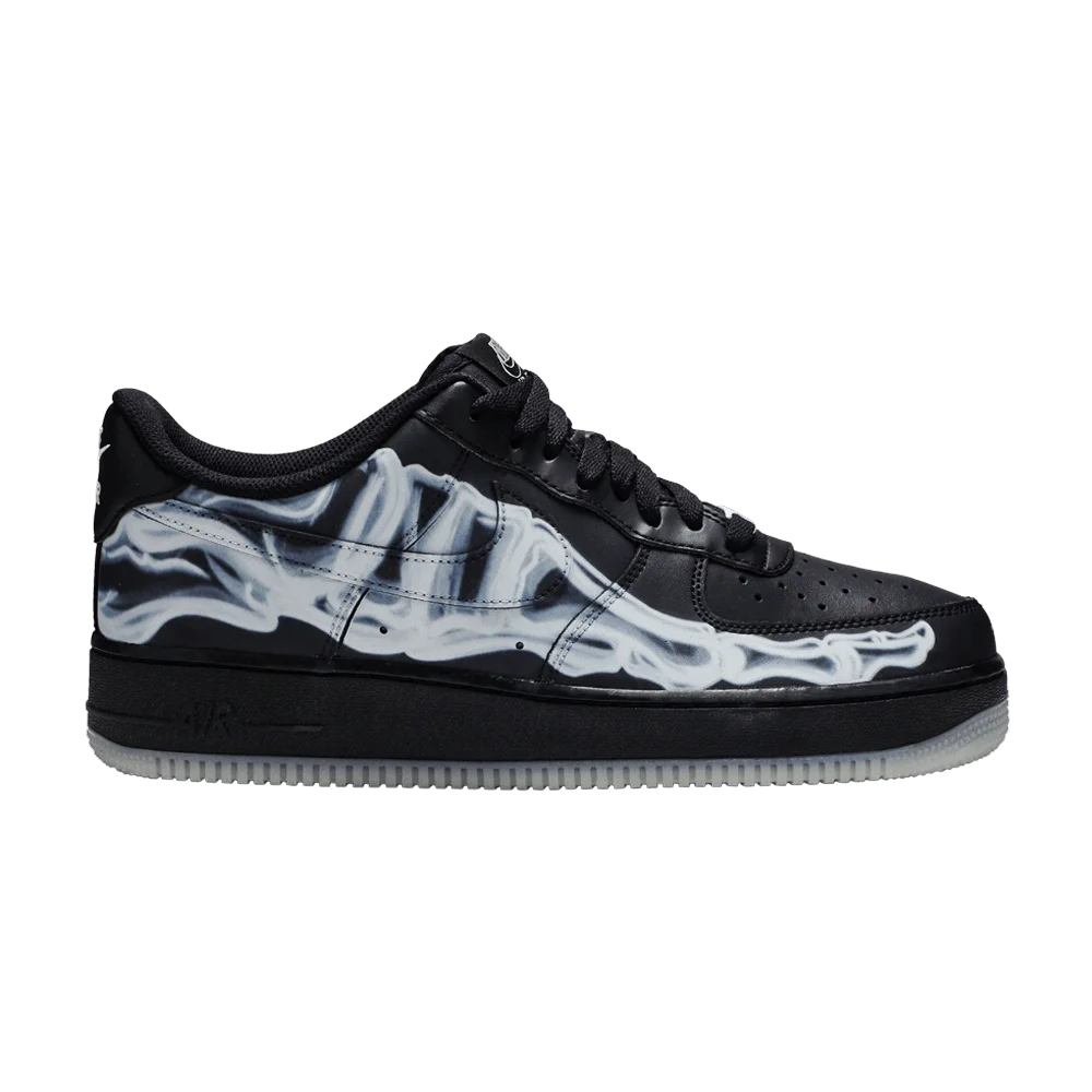 Кроссовки Nike Air Force 1 '07 QS 'Black Skeleton'